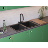Мойка OMOIKIRI TEDORI 86-2-CH Tetogranit/шампань 4993929